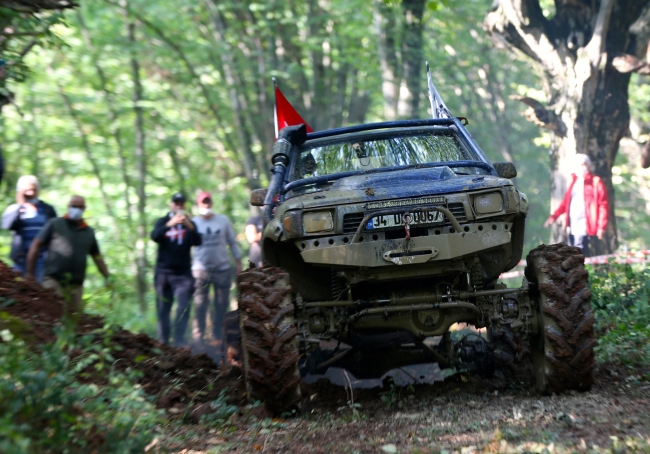 Off-road tutkunları Düzce'de buluştu