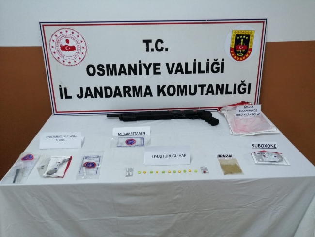 Osmaniye'de zehir tacirlerine operasyon: 4 gözaltı