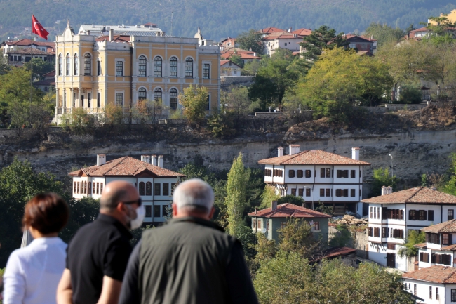 Safranbolu'da hafta sonu yoğunluğu