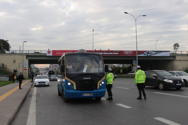 Toplu taşıma araçlarında koronavirüs denetimi