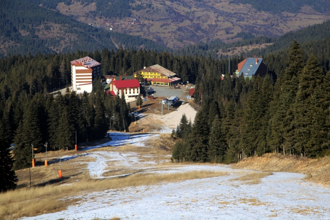 Ilgaz Dağı'ndaki kayak merkezi yeni yıla karsız ve sessiz girdi