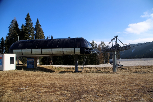 Ilgaz Dağı'ndaki kayak merkezi yeni yıla karsız ve sessiz girdi