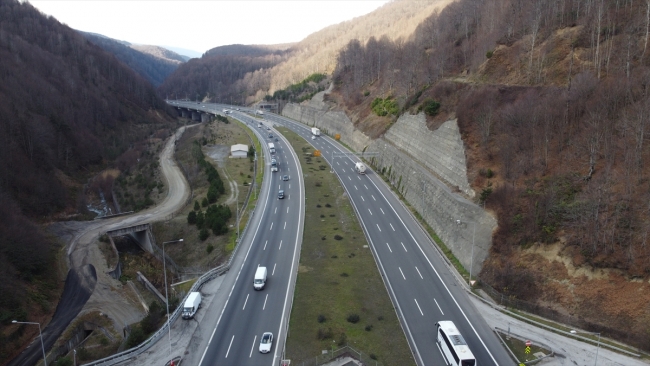 Bolu Dağı Tüneli'nden milyonlarca araç geçti