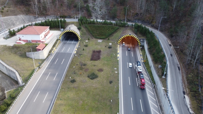 Bolu Dağı Tüneli'nden milyonlarca araç geçti