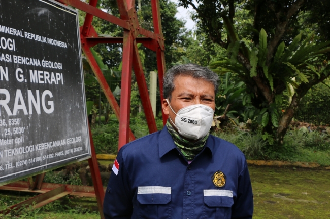 Endonezya Jeofizik Merkezi, Merapi Yanardağı için uyarıda bulundu