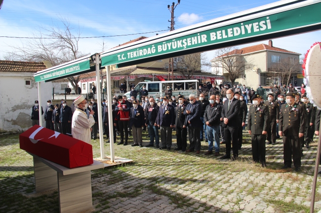 Kıbrıs gazisi son yolculuğuna uğurlandı