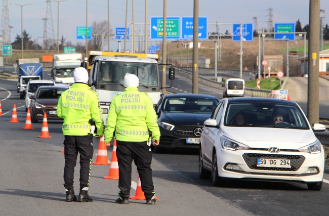 İstanbul'da kış lastiği denetimi