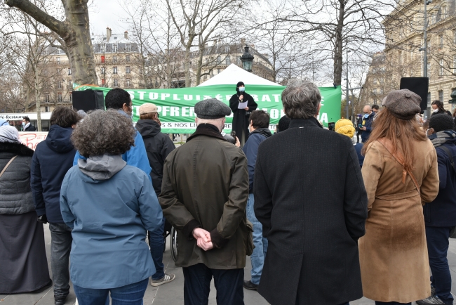 Fransa'da ayrılıkçı tasarı protesto edildi