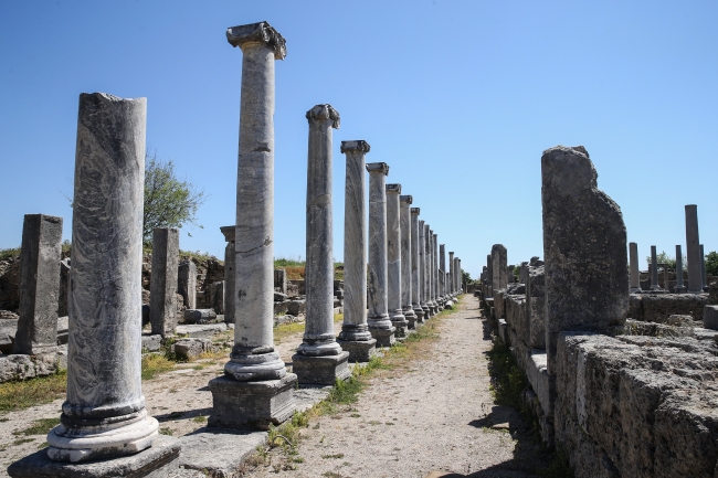 Turizmin başkenti Antalya’nın açık hava müzeleri ziyaretçilerini bekliyor