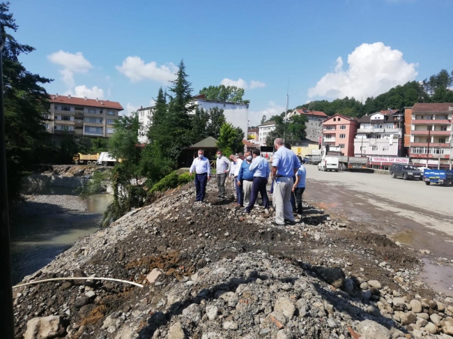 Selin vurduğu Zonguldak'ta hasar tespit çalışmaları tamamlandı