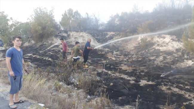 Kahramanmaraş'ta çıkan orman yangını söndürüldü