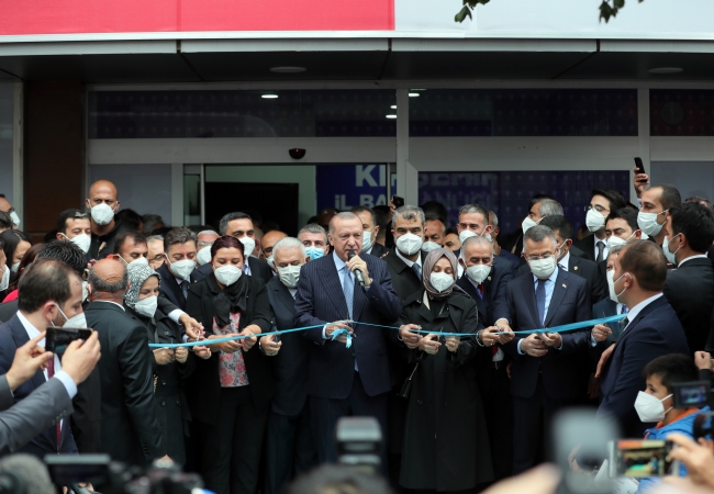 Cumhurbaşkanı Erdoğan AK Parti Kırşehir İl Başkanlığı Binası açılışına katıldı