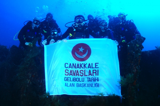 Çanakkale Savaşları'nın su altında kalan izleri dalış turizmine kazandırılacak