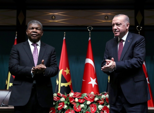 Cumhurbaşkanı Erdoğan: Türkiye terörle mücadelede Angola'nın yanında yer alacaktır