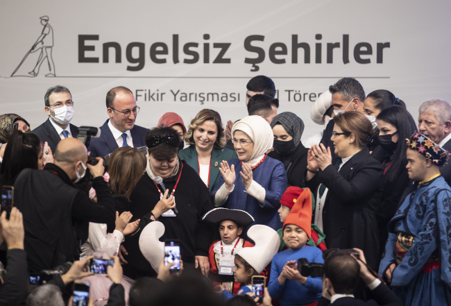 Emine Erdoğan: 2030 için hedefimiz engelsiz bir Türkiye