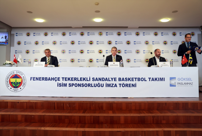 Fenerbahçe Tekerlekli Sandalye Basketbol Takımı'na sponsor desteği