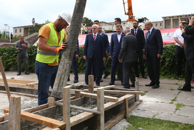 15 Temmuz Şehitler ve Demokrasi Anıtı'nın temeli atıldı