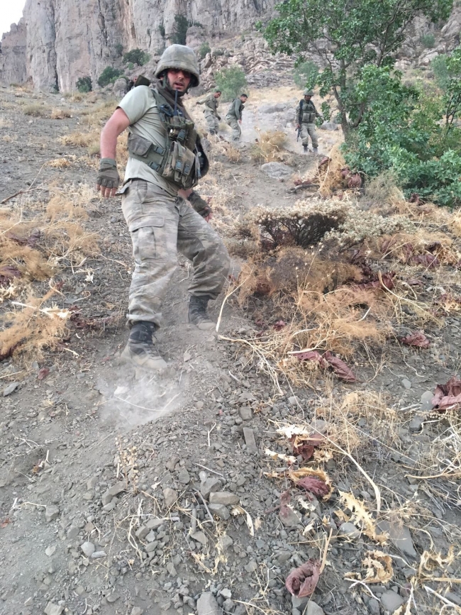 Teröristler Irak'ın kuzeyinde köşeye sıkıştı