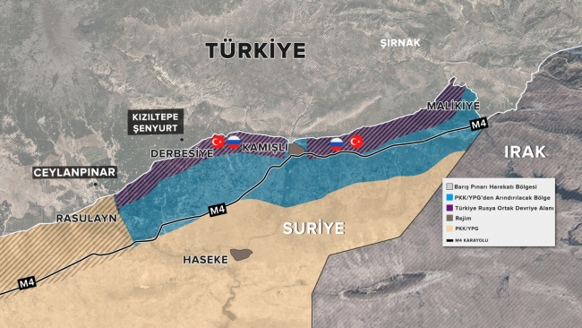 İşte Fırat'ın doğusundaki ilk ortak devriyenin detayları