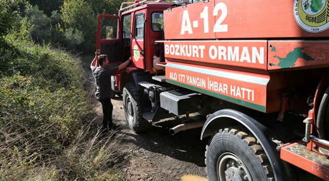 Bahçe temizliği anız yangınına yol açtı