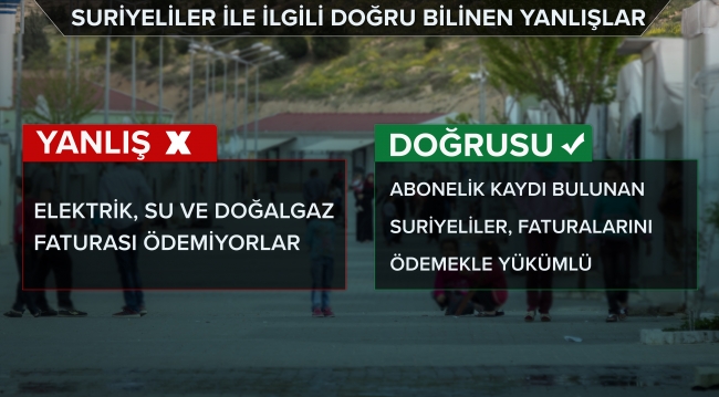 Suriyelilerle ilgili doğru bilinen yanlışlar