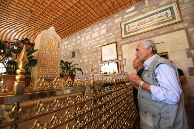 Somuncu Baba Külliyesi'ne bayramda yoğun ilgi