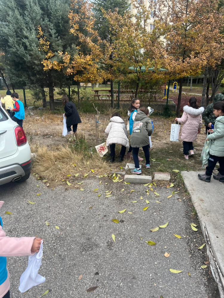 Plastik atıklarla mücadele yürüyüşü tamamlandı