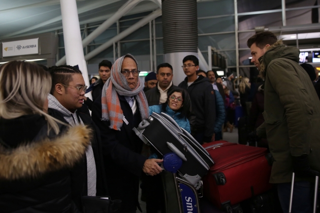 New York'un en önemli havalimanını su bastı