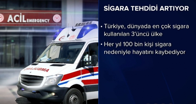 En çok sigara içen 3. ülkeyiz