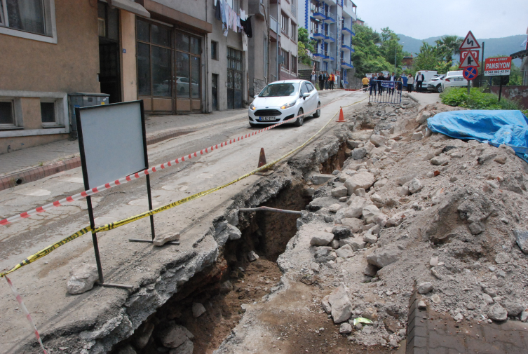 Bartın'da doğal gaz çalışmasında tarihi kalıntılar bulundu