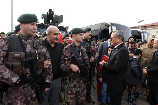 Teröristlerin korkulu rüyası PÖH'ler Afrin yolcusu