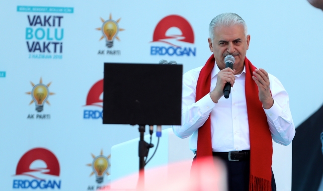 Başbakan Yıldırım: Onların hazmedemediği şey 16 yıllık bu başarı tablosu