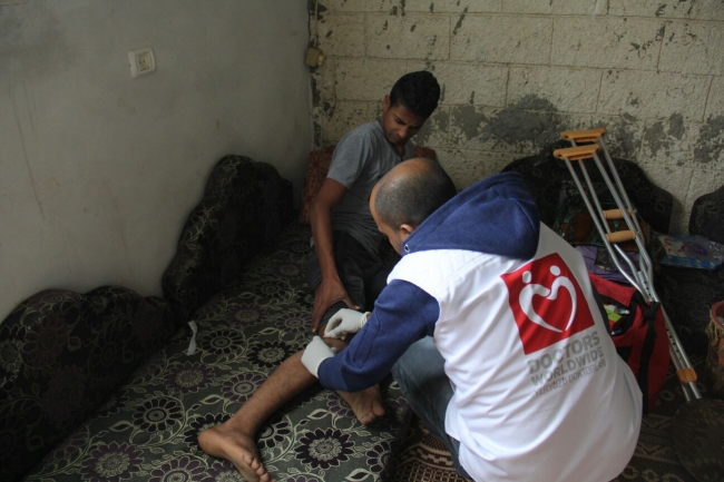 Yeryüzü Doktorları bir haftalık ziyaret için Gazze'de