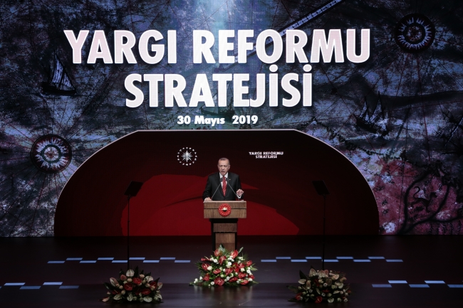 Cumhurbaşkanı Erdoğan Yargı Reformu Strateji Belgesini açıkladı