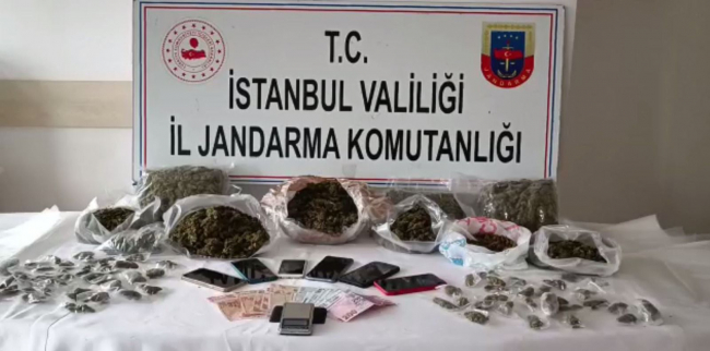 İstanbul'da 66 kilo uyuşturucu ele geçirildi