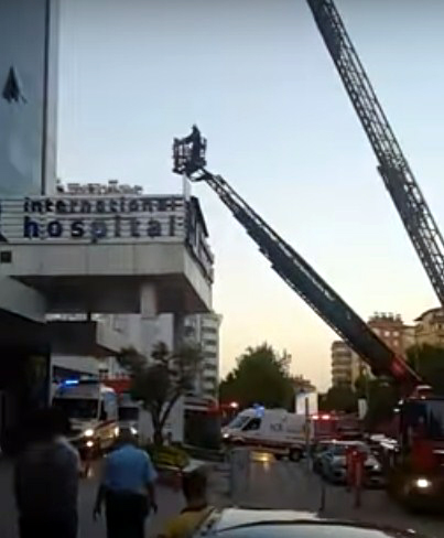 Gaziantep'te özel hastanede çıkan yangında 2 hasta hayatını kaybetti