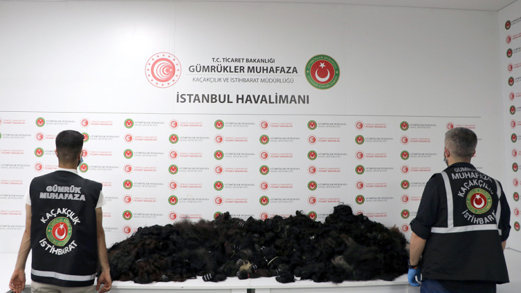 İstanbul Havalimanı'nda 'insan saçı' operasyonu