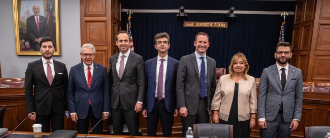 Türkiye-ABD ilişkileri, Washington'da İletişim Başkanlığının ABD Kongresinde düzenlediği panel ile tartışıldı. Fotoğraf: AA