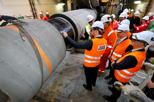 Enerjinin ipek yolu TANAP'ta sona yaklaşıldı