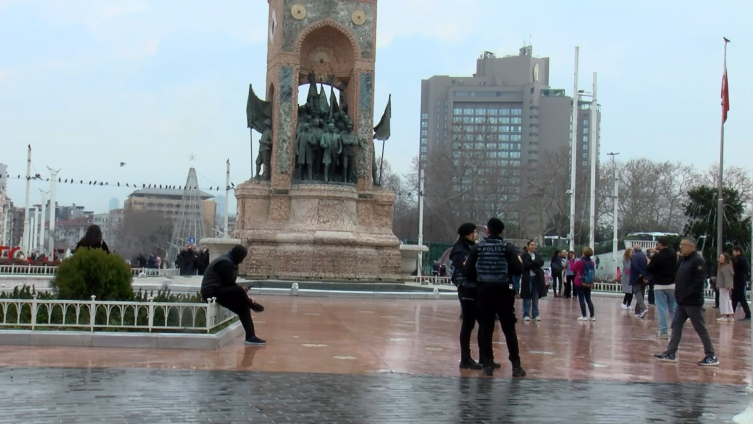 Taksim Meydanı ve çevresinde yılbaşı tedbirleri