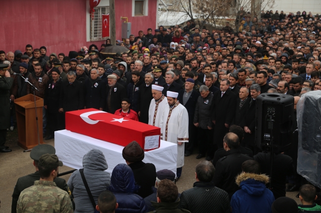 Bitlis şehitlerine veda