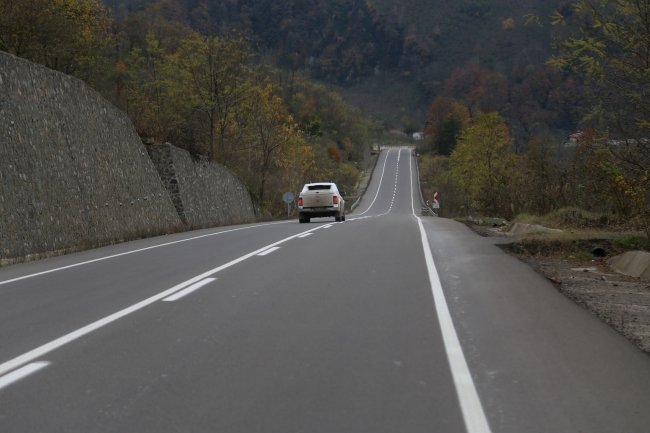 Karadeniz-Akdeniz Yolu'nun yüzde 95'i tamamlandı