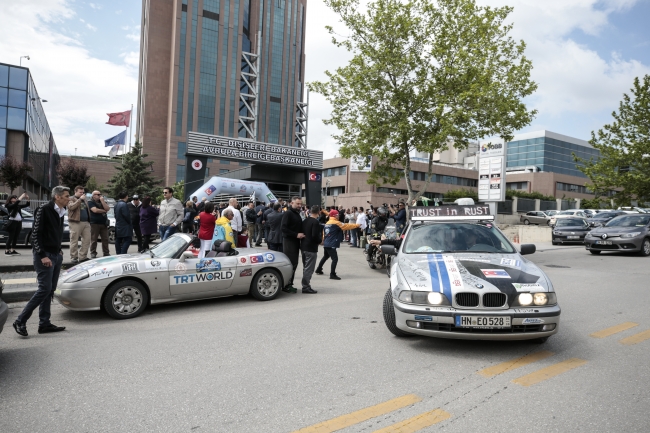 Doğu-Batı Dostluk ve Barış Ralli'si yola çıktı