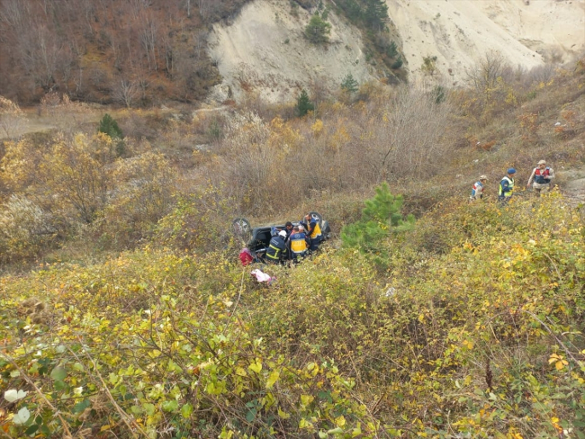 Amasya'da trafik kazası: 1 ölü, 4 yaralı