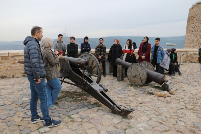 Üniversite öğrencileri şehir gezisiyle Kastamonu’yu tanıdı