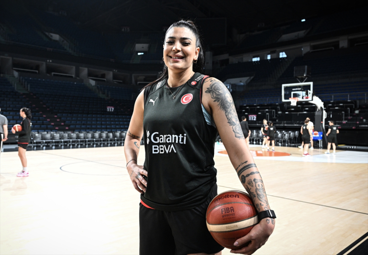 Fotoğraf: AA / Milli basketbolcu Tilbe Şenyürek