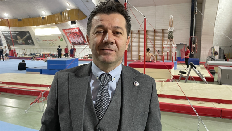 Fotoğraf: DHA / Türkiye Cimnastik Federasyonu Başkanı Suat Çelen
