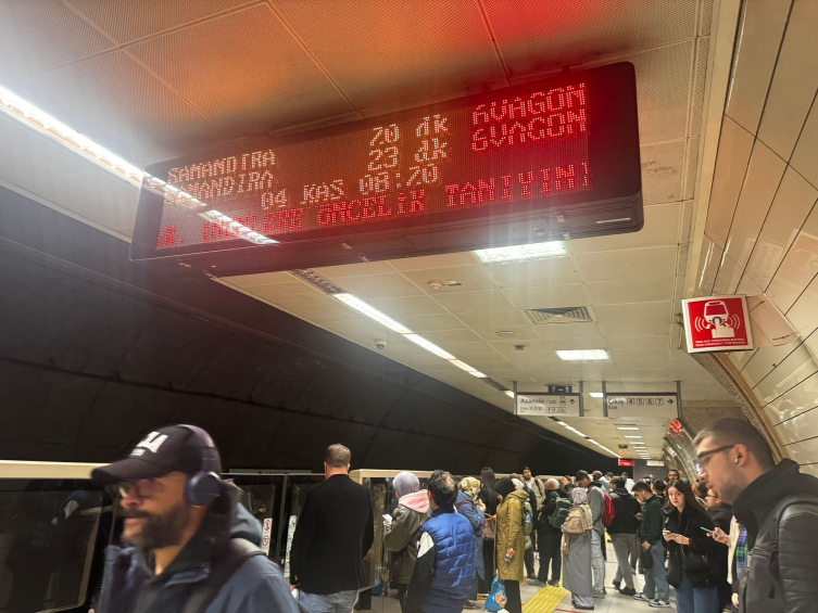 Üsküdar-Samandıra Metro Hattı'nda arıza