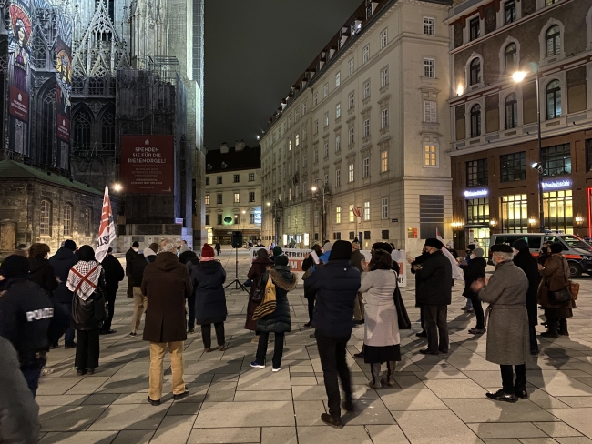 Avusturya’da 'terörle mücadele yasa tasarısı' protesto edildi