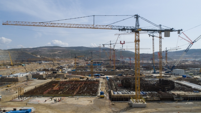 Akkuyu Nükleer Güç Santrali'nde üçüncü reaktörün temeli atılıyor